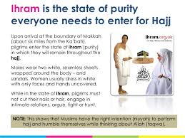 ihram purity